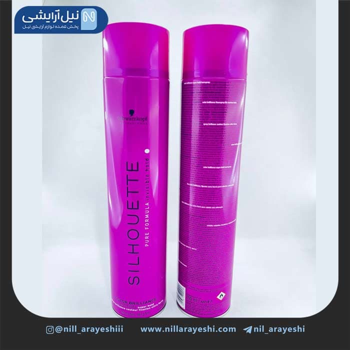 اسپری حالت دهنده مو Silhouette شوارزکوف color bril260003 liance حجم 750 میل ( آلمان )