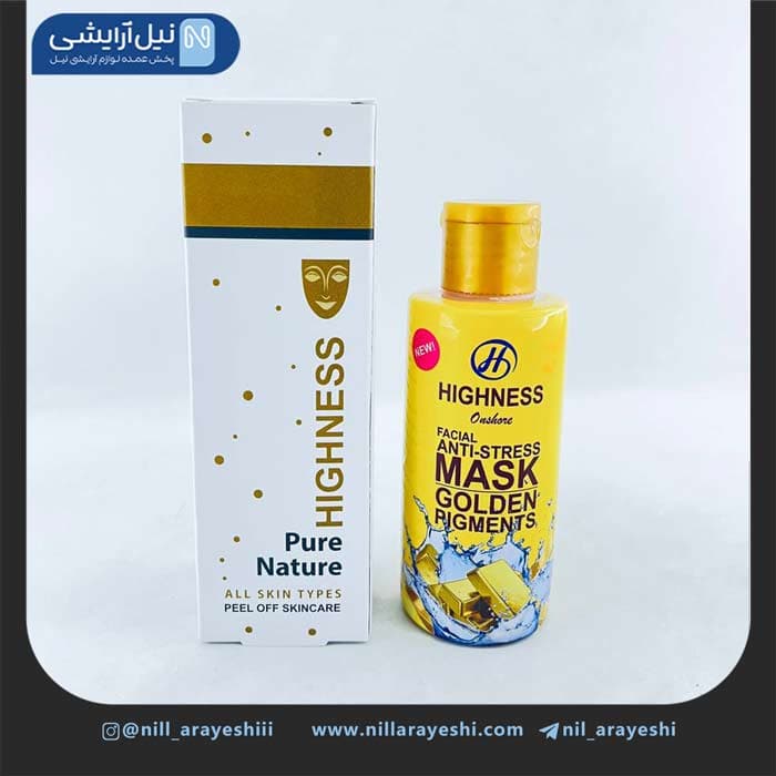 ماسک صورت پیل آف طلا هاینس 140 میل