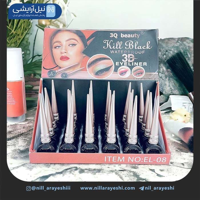 خط چشم ماژیکی تری کیو بیوتی کد EL – 08 — تصویر ۴