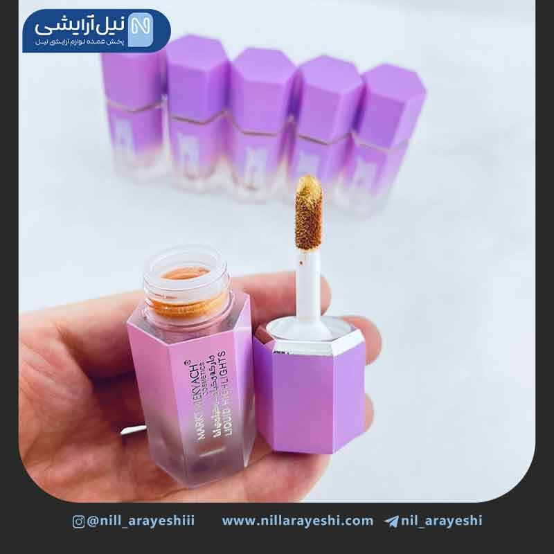 هایلایتر مایع مارکت مکیاچ کد W104 — تصویر ۳
