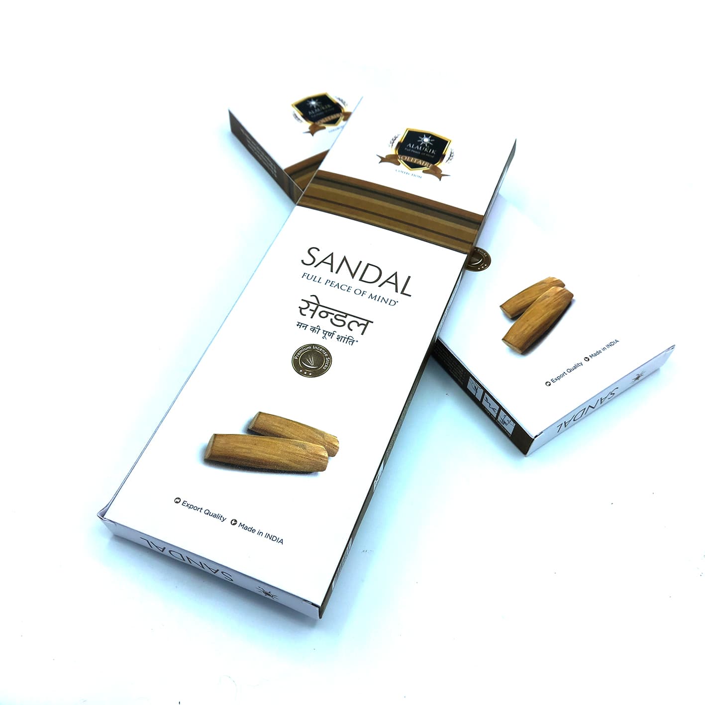 عود آلاکیک رایحه SANDAL چوب صندل 100g کد 520021 — تصویر ۳