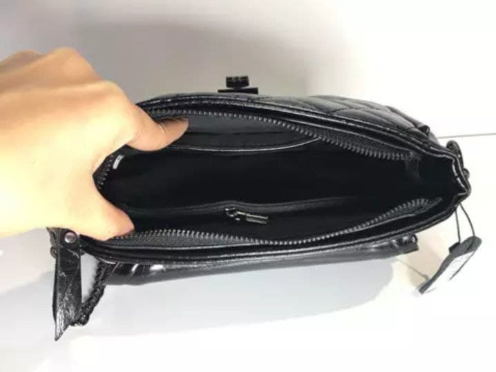 کیف چرم صنعتی وارداتی یکطرفه قفلی — تصویر ۳
