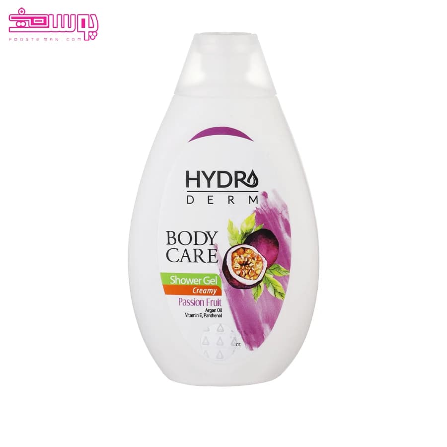 شامپو بدن کرمی هیدرودرم مدل پشن فروت حجم 500ml
