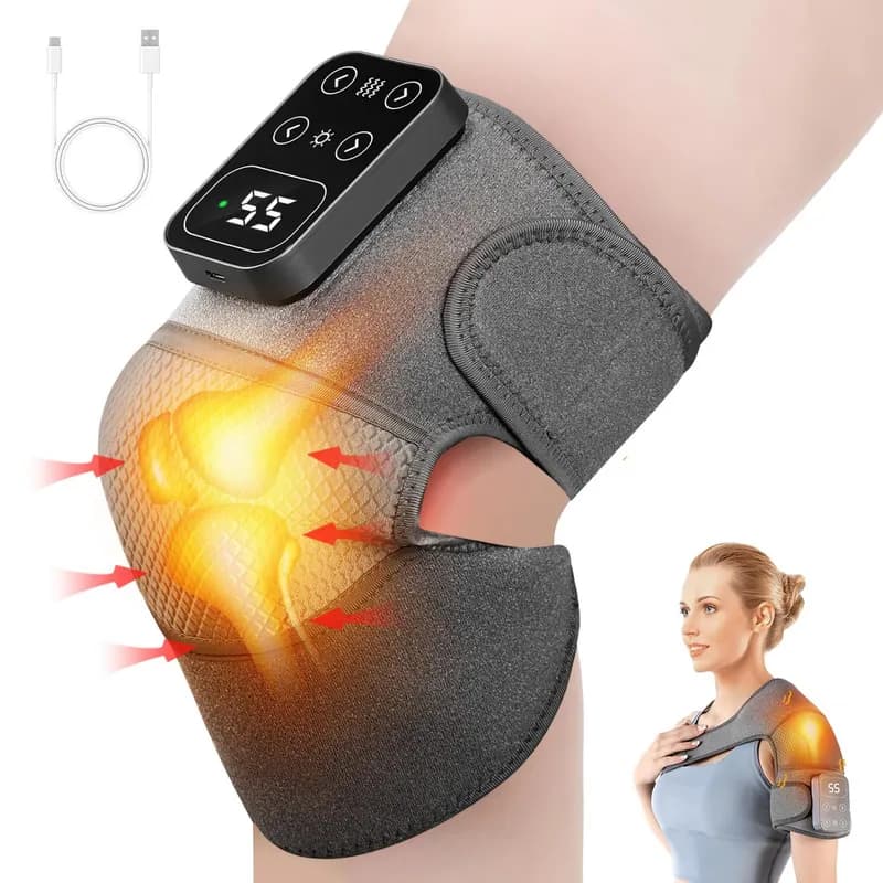 ماساژور حرارتی 3 در 1 زانو و آرنج با قابلیت ویبره کد F738