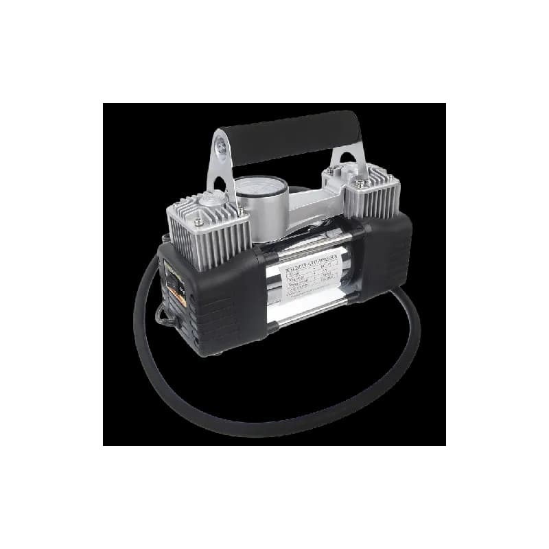 کمپرسور باد فندکی خودرو دو سیلندر 12 ولت کد 628-4X4 کد F385 — تصویر ۲