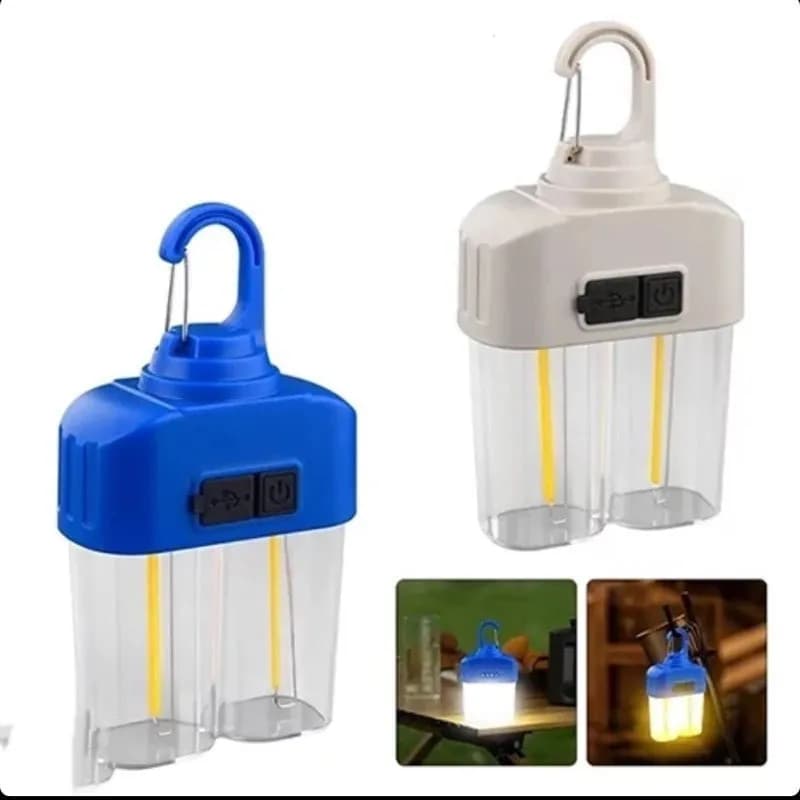 چراغ کمپینگ شارژی مدل HK-158 کد F521 — تصویر ۲