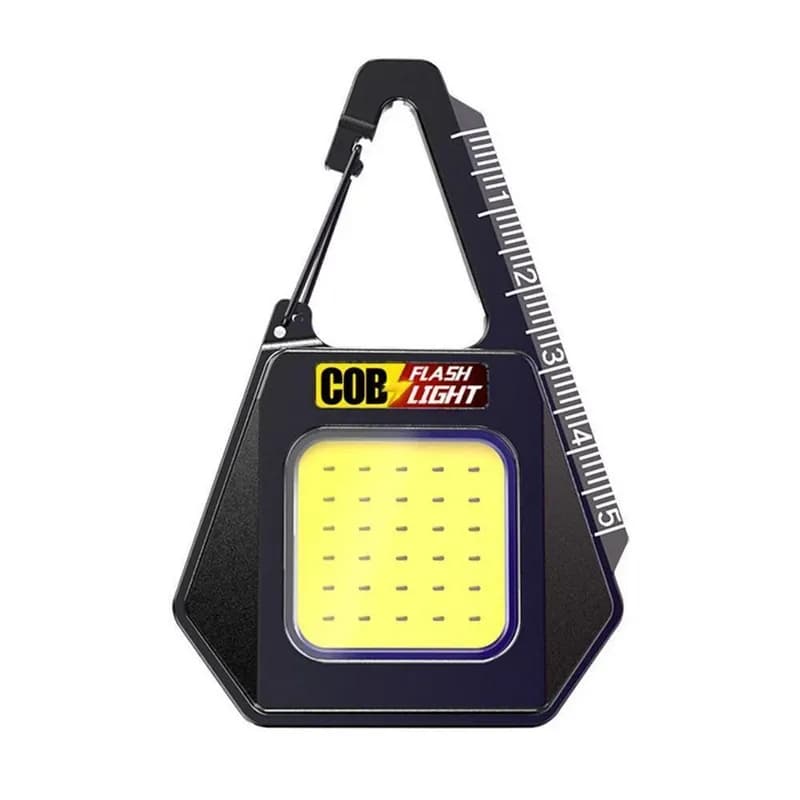 چراغ قوه کوچک خط کش دار (چراغ کار، قابل شارژ USB) کد F932