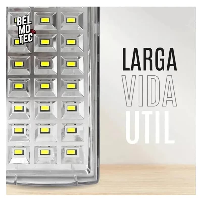 چراغ اضطراری قابل شارژHG DUE مدل HG_318B کد F832 — تصویر ۴