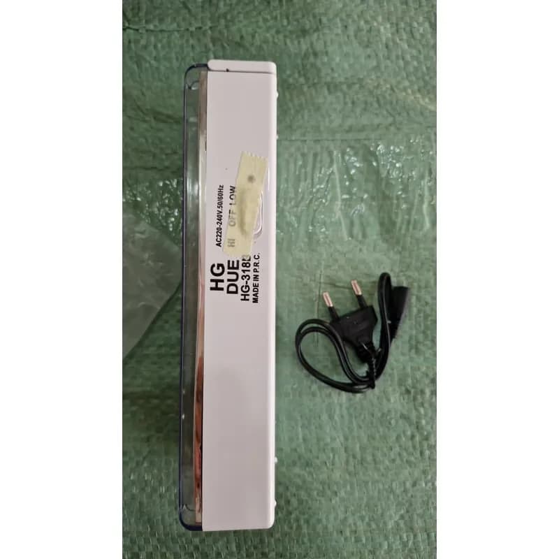 چراغ اضطراری قابل شارژHG DUE مدل HG_318B کد F832 — تصویر ۸
