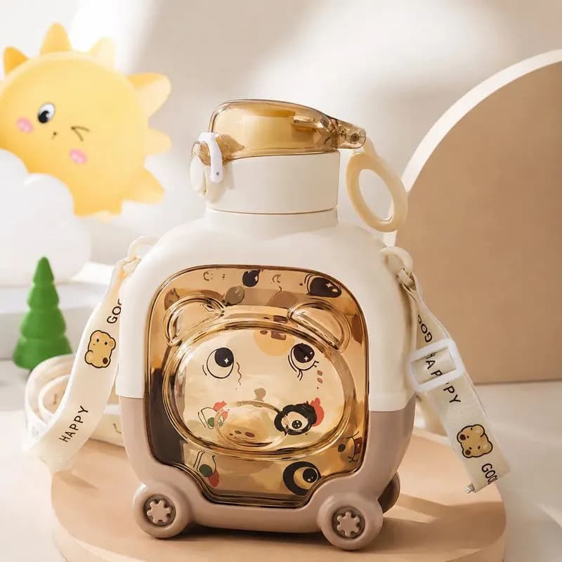 بطری کودک طرح فانتزی مدل خرس کد L573 — تصویر ۲
