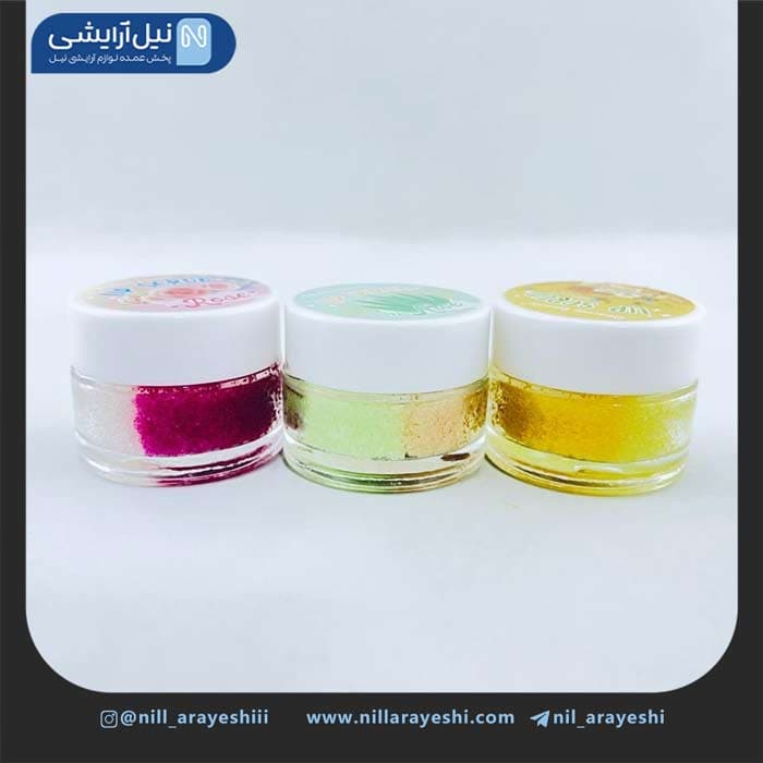 اسکراب لب کاسه ای دو رنگ دیرمی بیوتی کد D059 — تصویر ۲