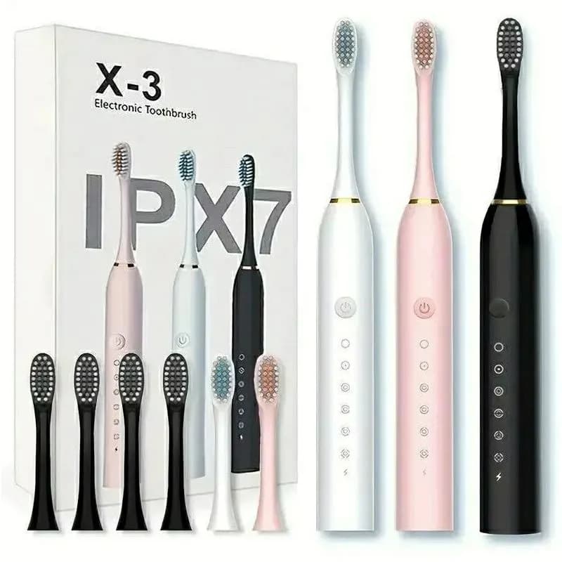 مسواک برقی سونیک مدل X3 ضدآب قابل شارژ کد L552