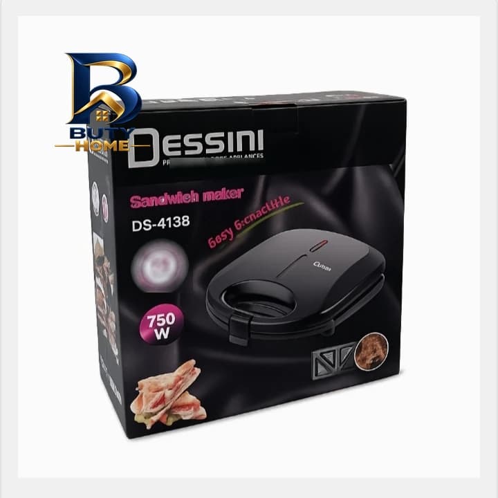 ساندویچ ساز دو خانه دسینی مدل DS-۴۱۳B اصل — تصویر ۶