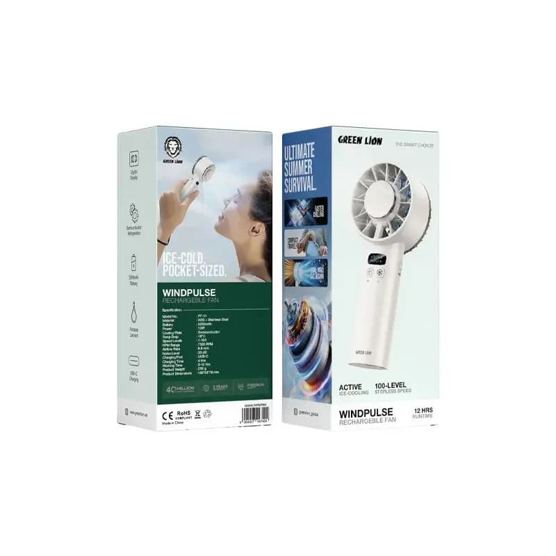 پنکه دستی گرین لاین ویندیکس پرو (Green Lion Windix Pro PF-11) کد L711 — تصویر ۲
