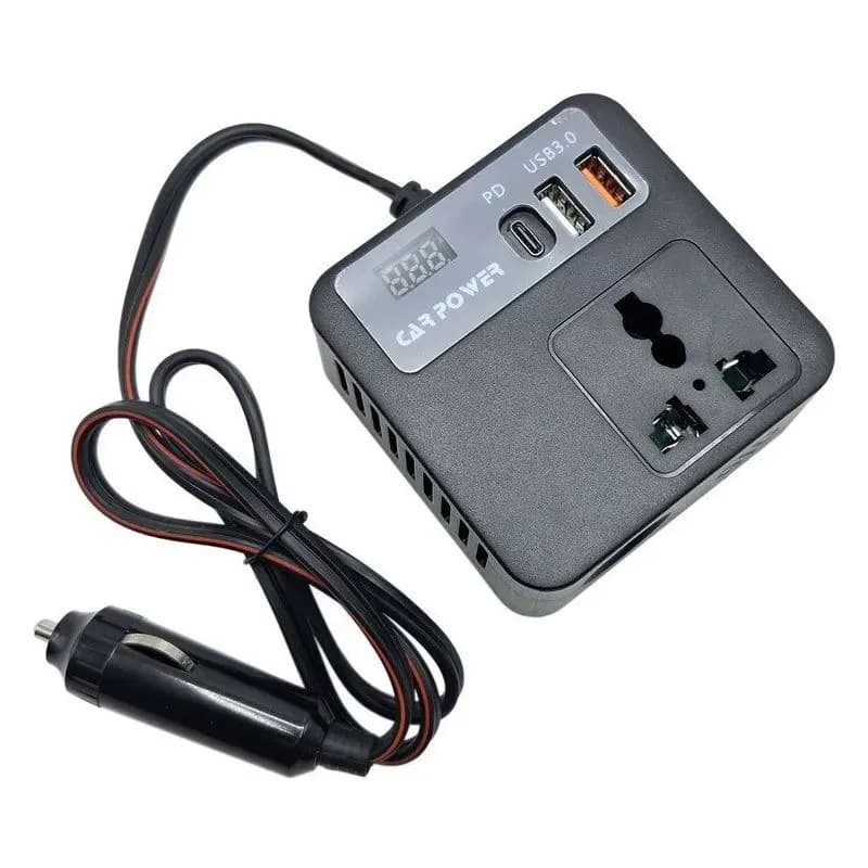 اینورتر برق خودرو فندکی مدل CAR POWER ۱۰۰ وات کد L194