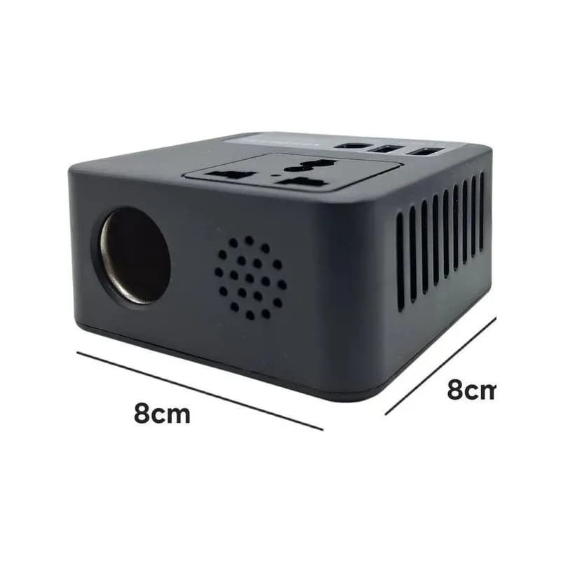اینورتر برق خودرو فندکی مدل CAR POWER ۱۰۰ وات کد L194 — تصویر ۳