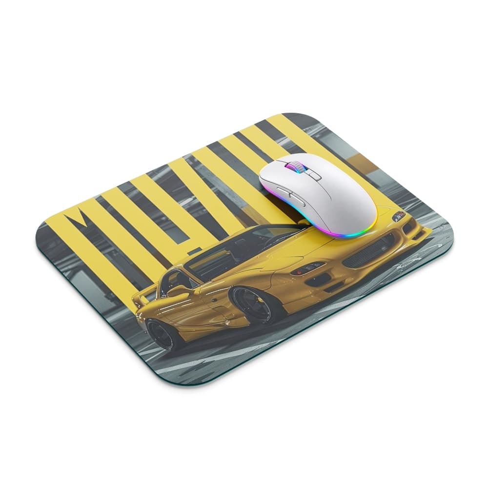 موس پد ماشین طرح مزدا RX7 کد MOP-23381 — تصویر ۲