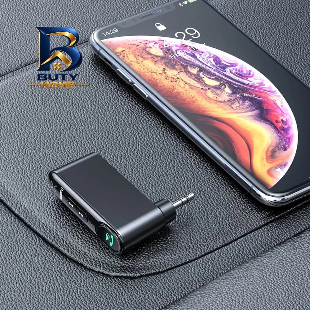 گیرنده بلوتوثی باسئوس مدل QY-۰۱ اصل — تصویر ۶