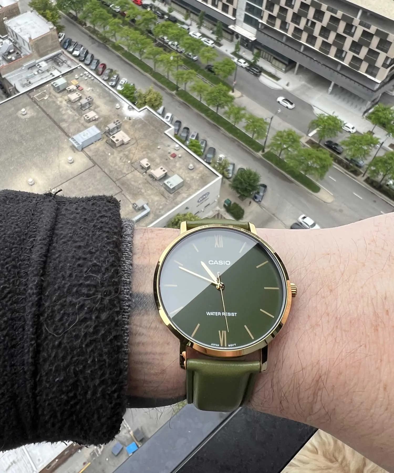 ساعت مچی مردانه کاسیو جنرال مدل CASIO MTP-VT01GL-3BUDF — تصویر ۹