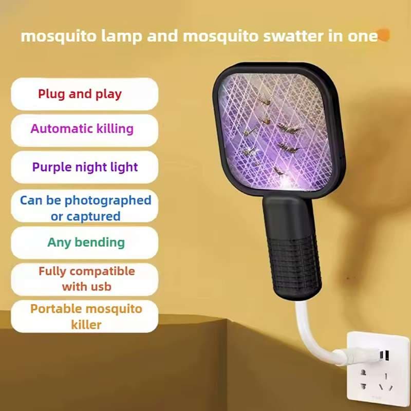 حشره کش برقی قابل حمل سفر و کمپینگ مدل USB کد N595 — تصویر ۴