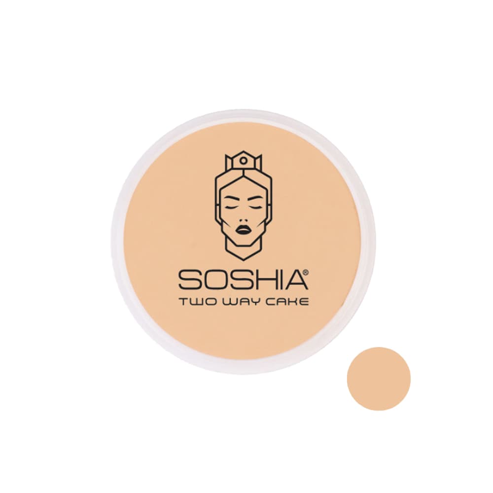 پنکک ابریشمی دو کاره سوشیا SOSHIA S102