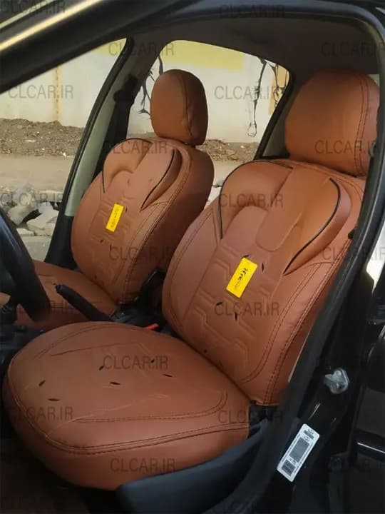 روکش صندلی طرح ViP تمام چرم (سفارشی) مناسب پژو پرشیا قدیم کد (PG-VIP) — تصویر ۸