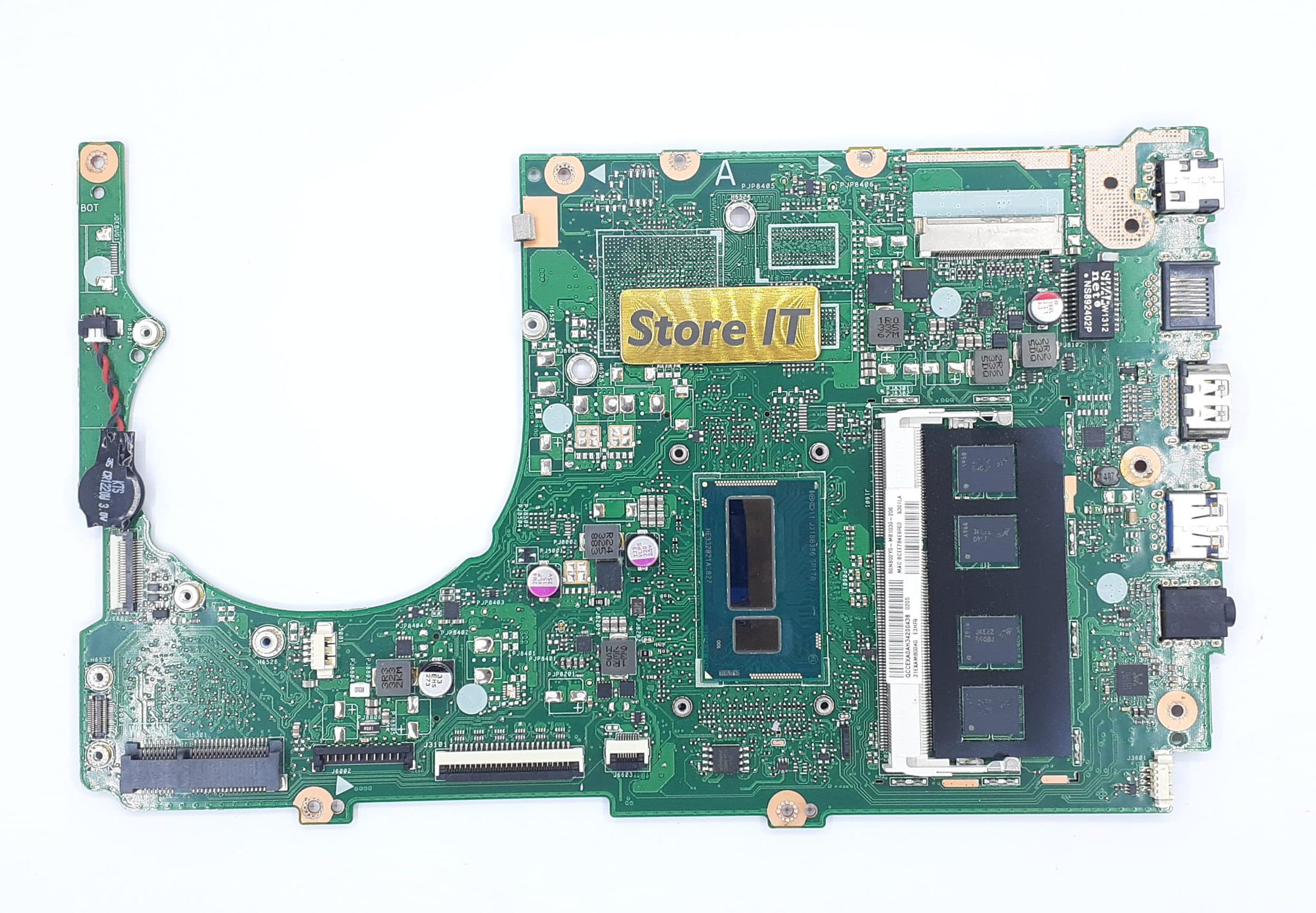 مادربرد لپ تاپ ایسوس S301LA REV. 2.0a I5-4 بدون گرافیک با رم 4GB