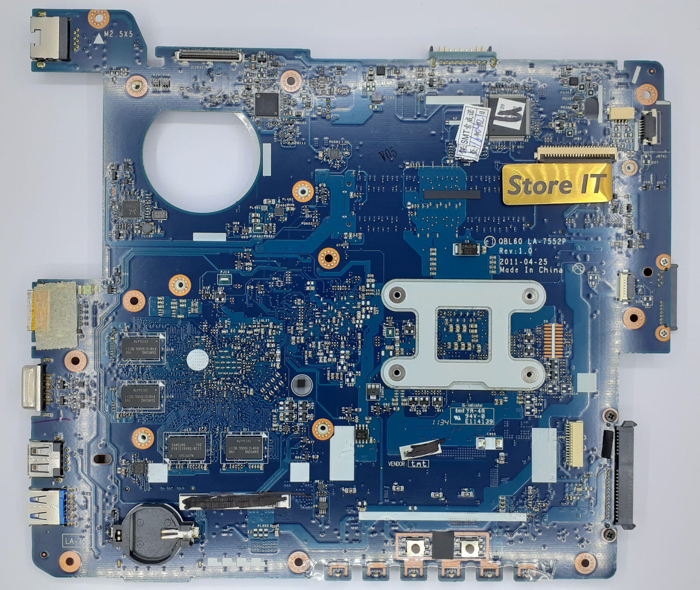 مادربرد لپ تاپ ایسوس K53T REV. 1.0 AMD با گرافیک 512MB — تصویر ۲