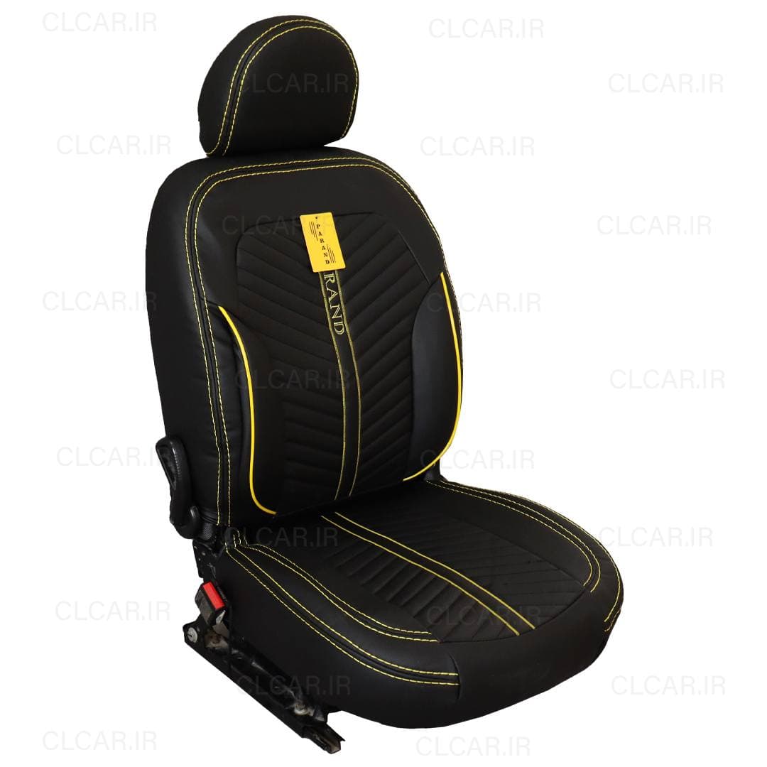 روکش صندلی طرح لایکن تمام چرم (سفارشی) مناسب پژو 206 کد (P06-NFL) — تصویر ۳