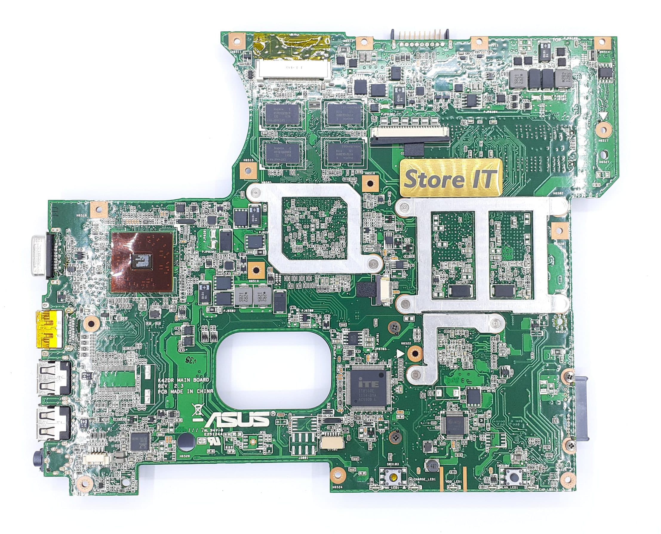 مادربرد لپ تاپ ایسوس K42DR REV. 2.3 AMD با گرافیک 512MB — تصویر ۲