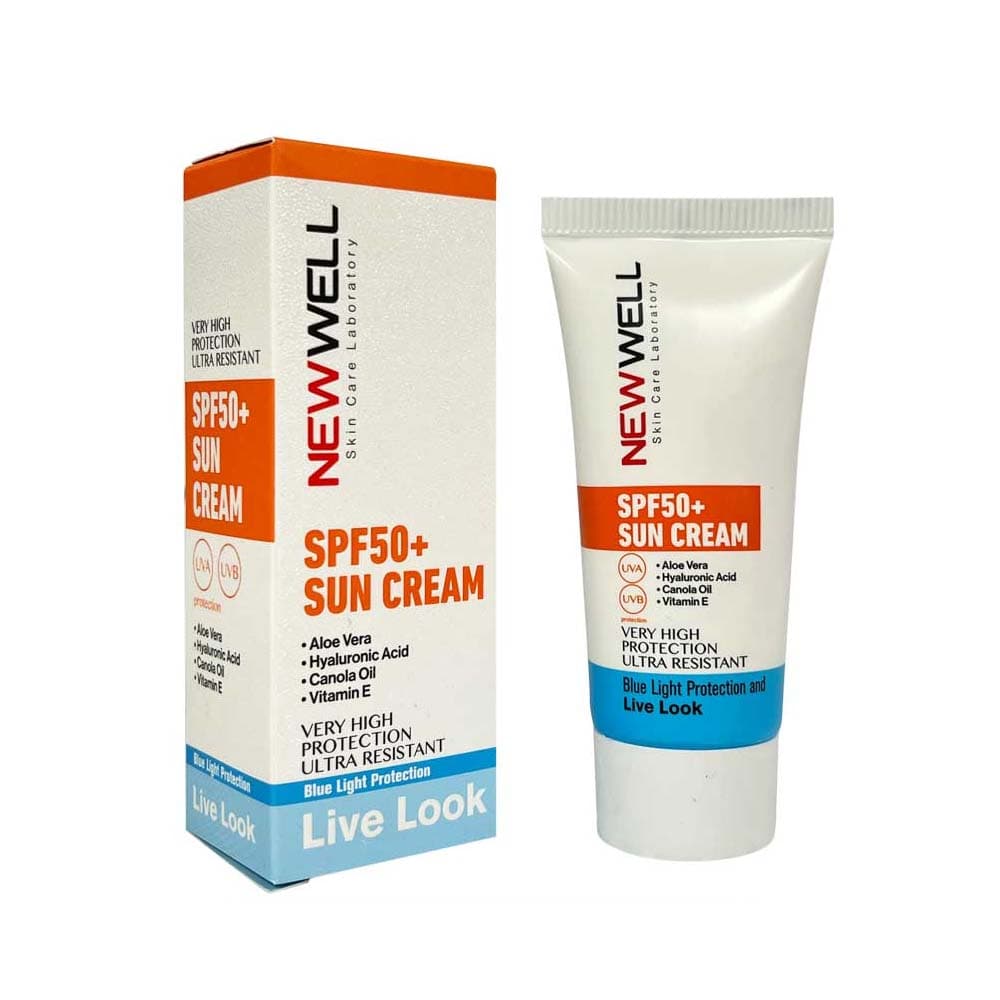 ضد آفتاب نیوول برای انواع پوست spf50
