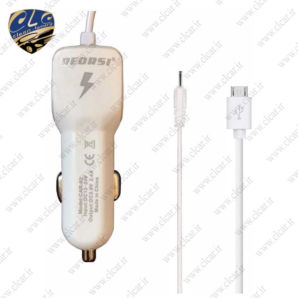 شارژر فندکی RECRSI CAR CHARGER — تصویر ۲