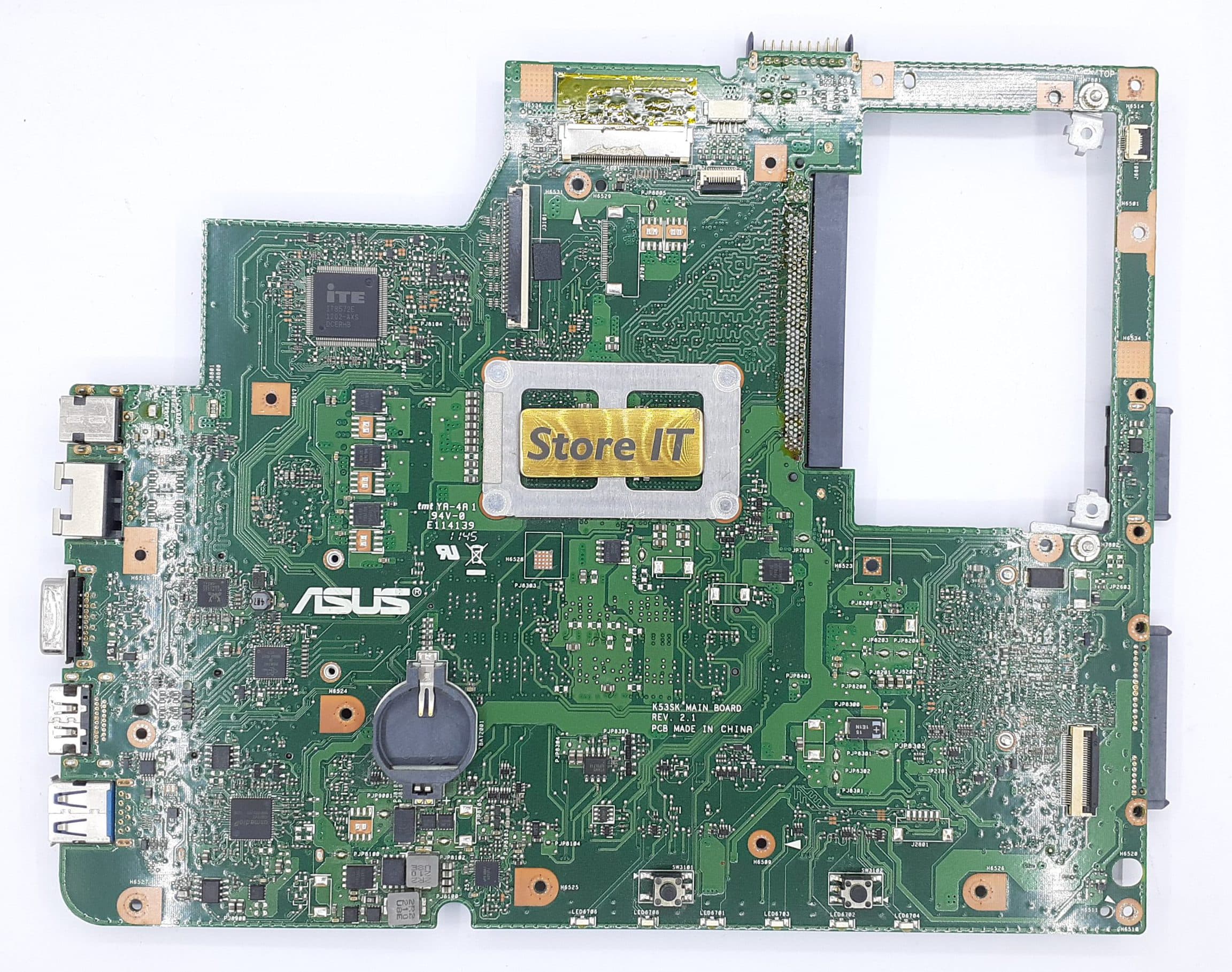 مادربرد لپ تاپ ایسوس K53SK REV. 2.1 I7 Support بدون گرافیک — تصویر ۲