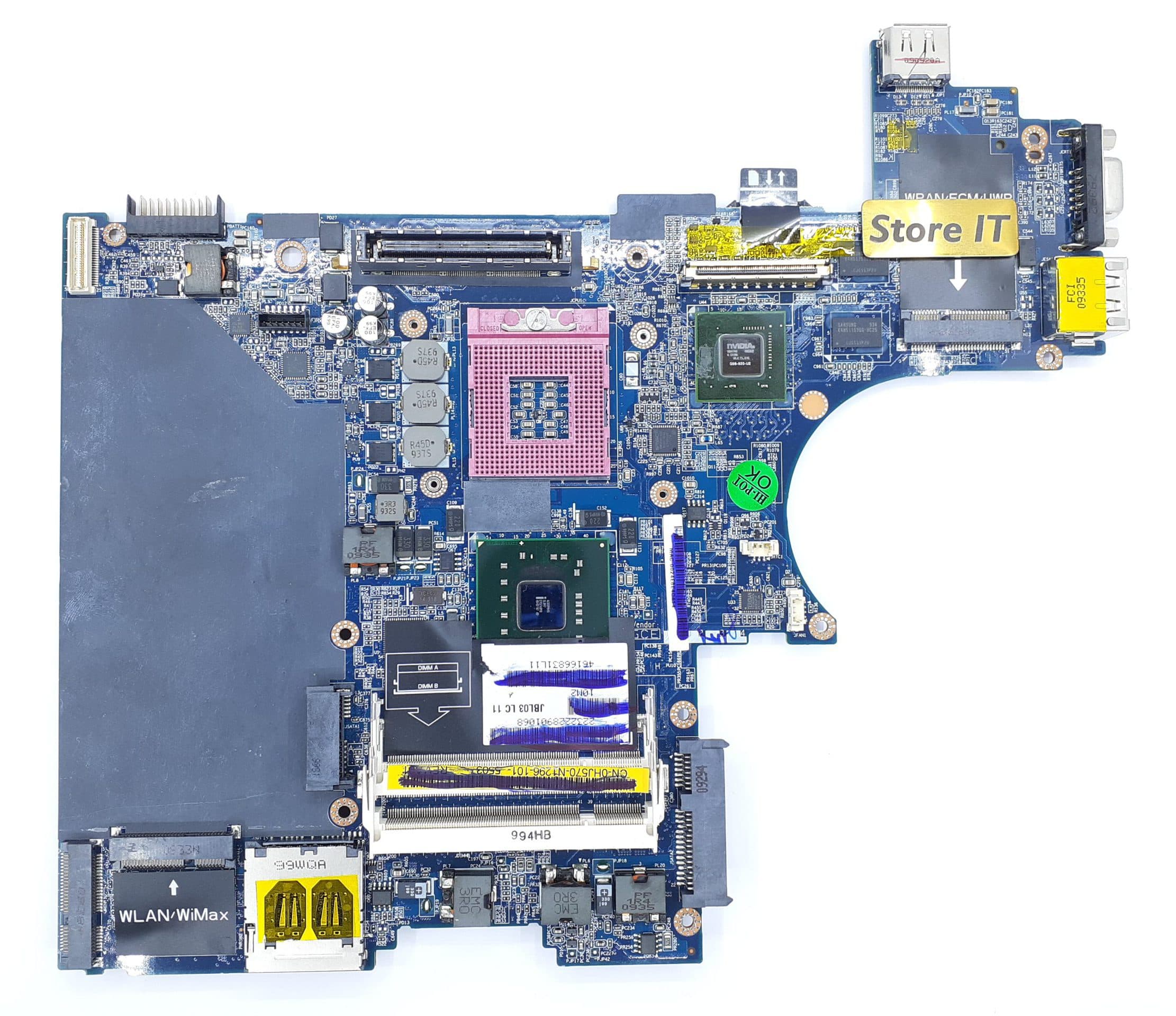 مادربرد لپ تاپ دل Latitude E6400 (La-3806p) DUAL CORE با گرافیک 512MB