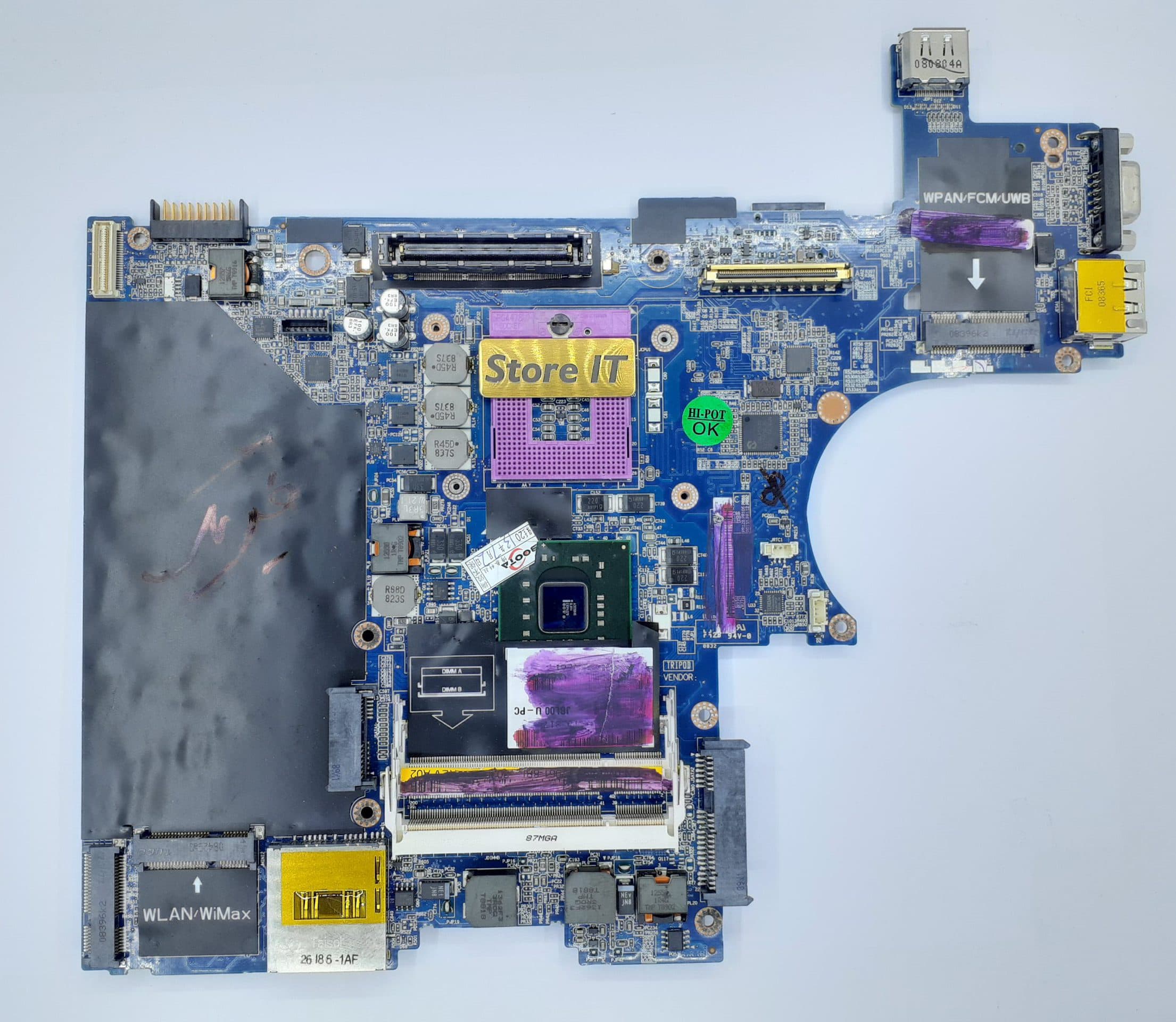 مادربرد لپ تاپ دل Latitude E6400 (La-3805p) DUAL CORE بدون گرافیک