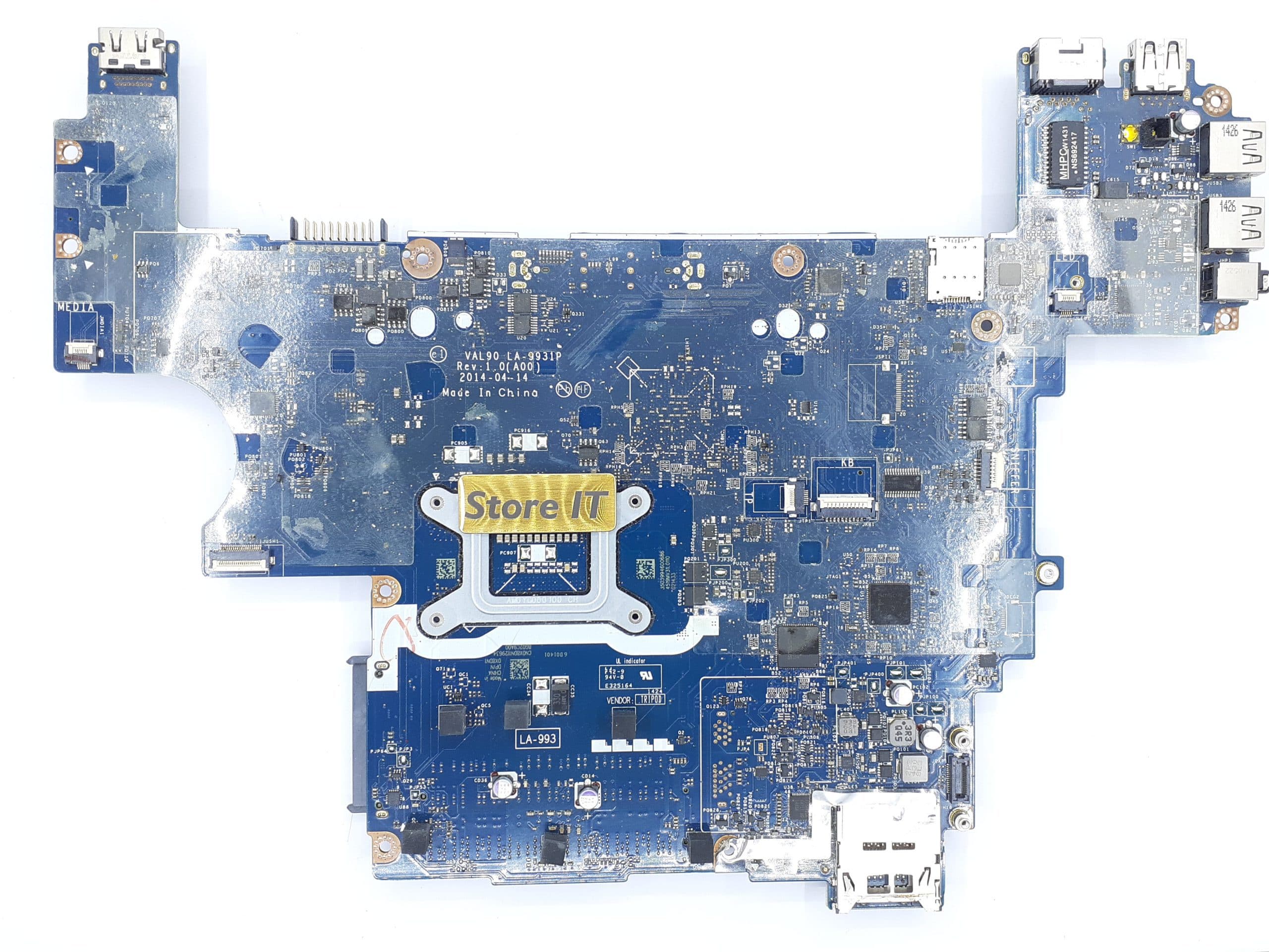 مادربرد لپ تاپ دل Latitude E6440 40pin Support LA-9932 با گرافیک 1GB — تصویر ۶