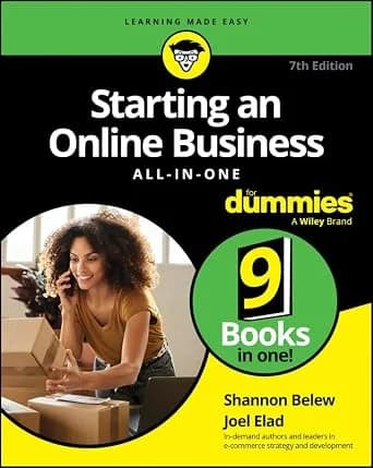 و دانلود نسخه کامل کتاب زبان اصلی Starting an Online Business All-in-One For Dummies PDF | دانلود کتاب خارجی