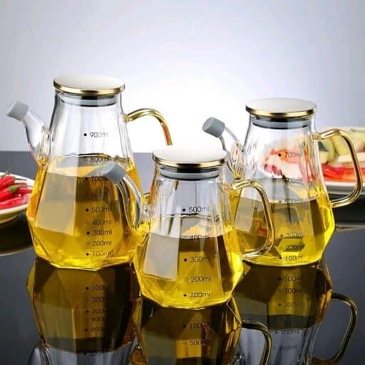 جاروغنی پیرکس درب بامبو یک لیتری — تصویر ۲