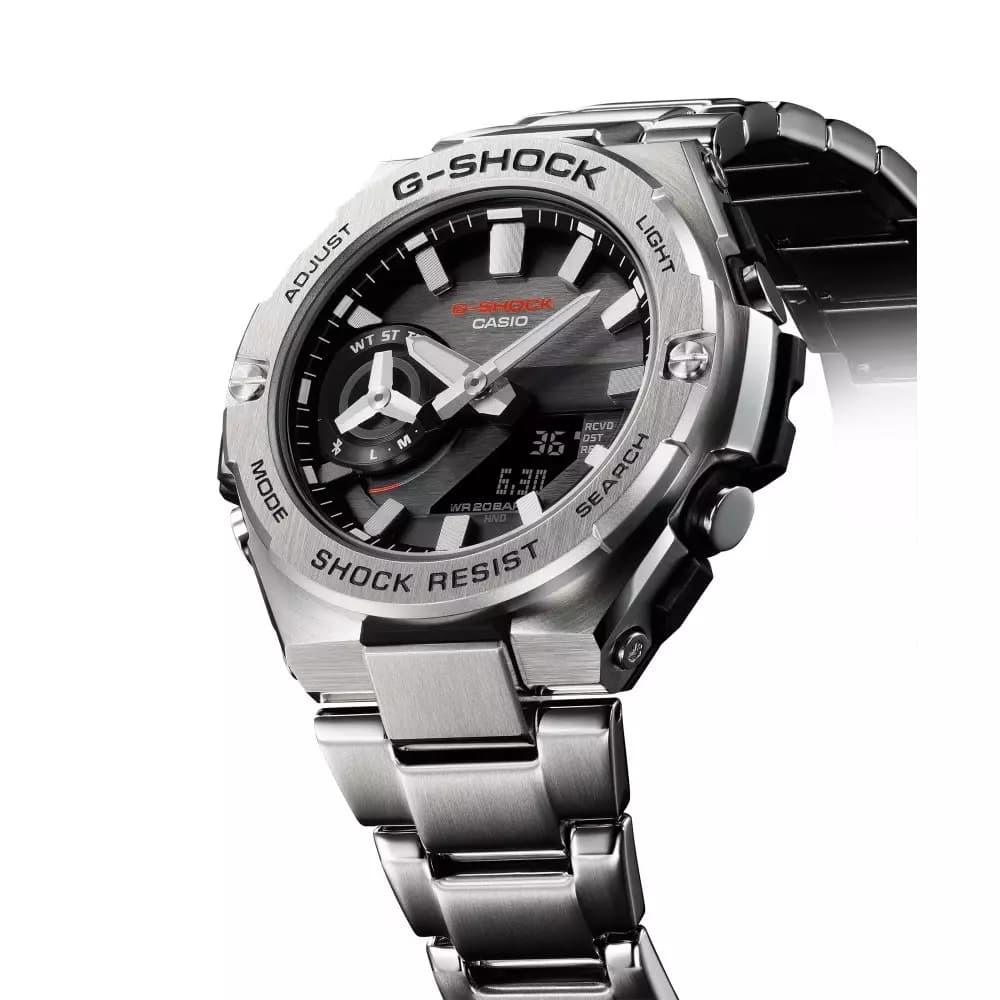 ساعت مچی مردانه کاسیو GST-B500D-1ADR – G-SHOCK، سولار، ضدآب 200 متر — تصویر ۳
