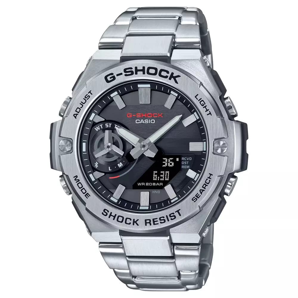 ساعت مچی مردانه کاسیو GST-B500D-1ADR – G-SHOCK، سولار، ضدآب 200 متر
