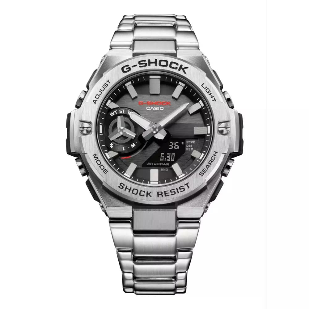 ساعت مچی مردانه کاسیو GST-B500D-1ADR – G-SHOCK، سولار، ضدآب 200 متر — تصویر ۲