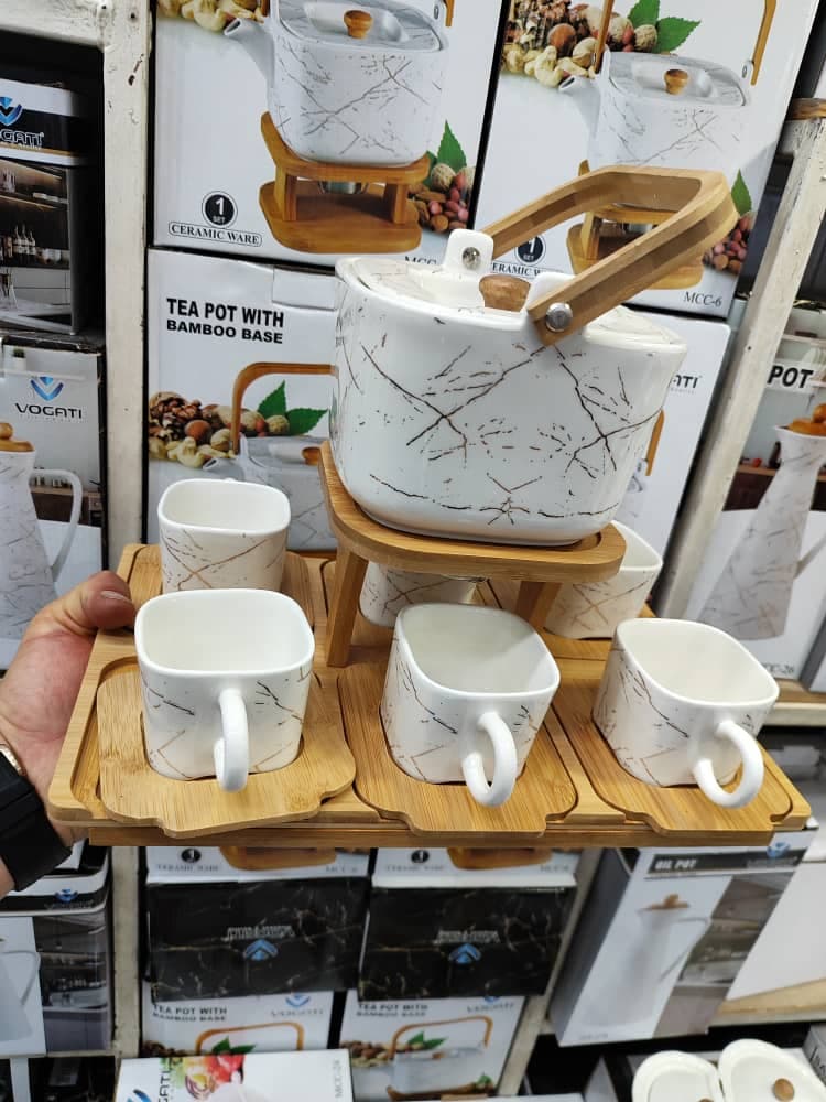 سرویس چای خوری 15 پارچه وگاتی مدل mcc-3 — تصویر ۵