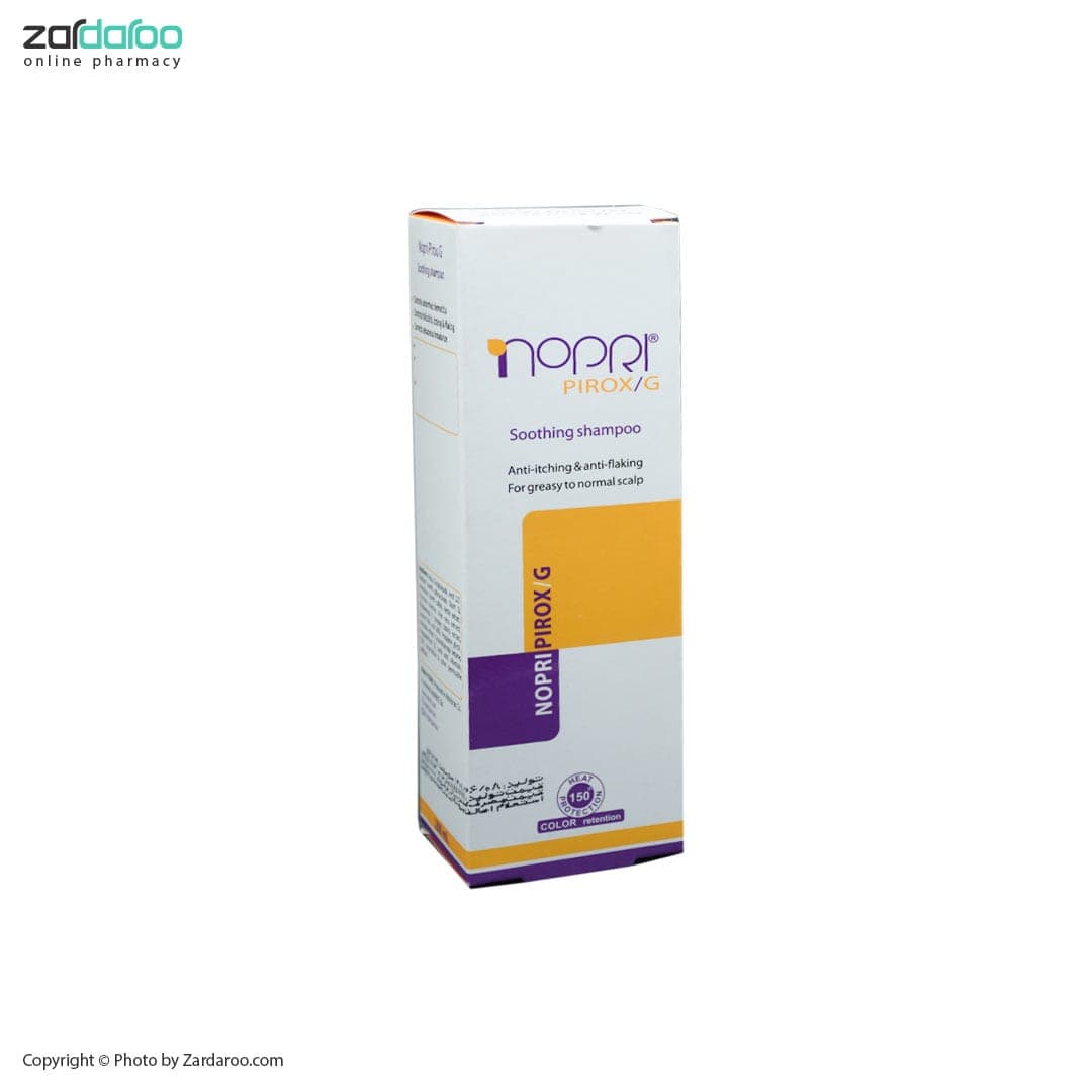 شامپو ضد خارش پوست سر چرب تا معمولی Pirox/G نوپریت