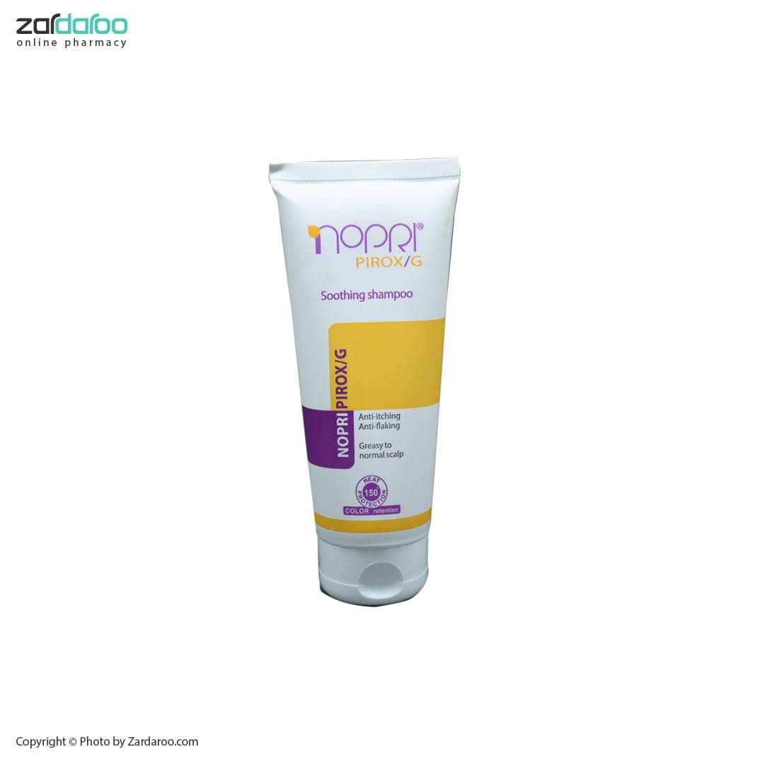 شامپو ضد خارش پوست سر چرب تا معمولی Pirox/G نوپریت — تصویر ۲