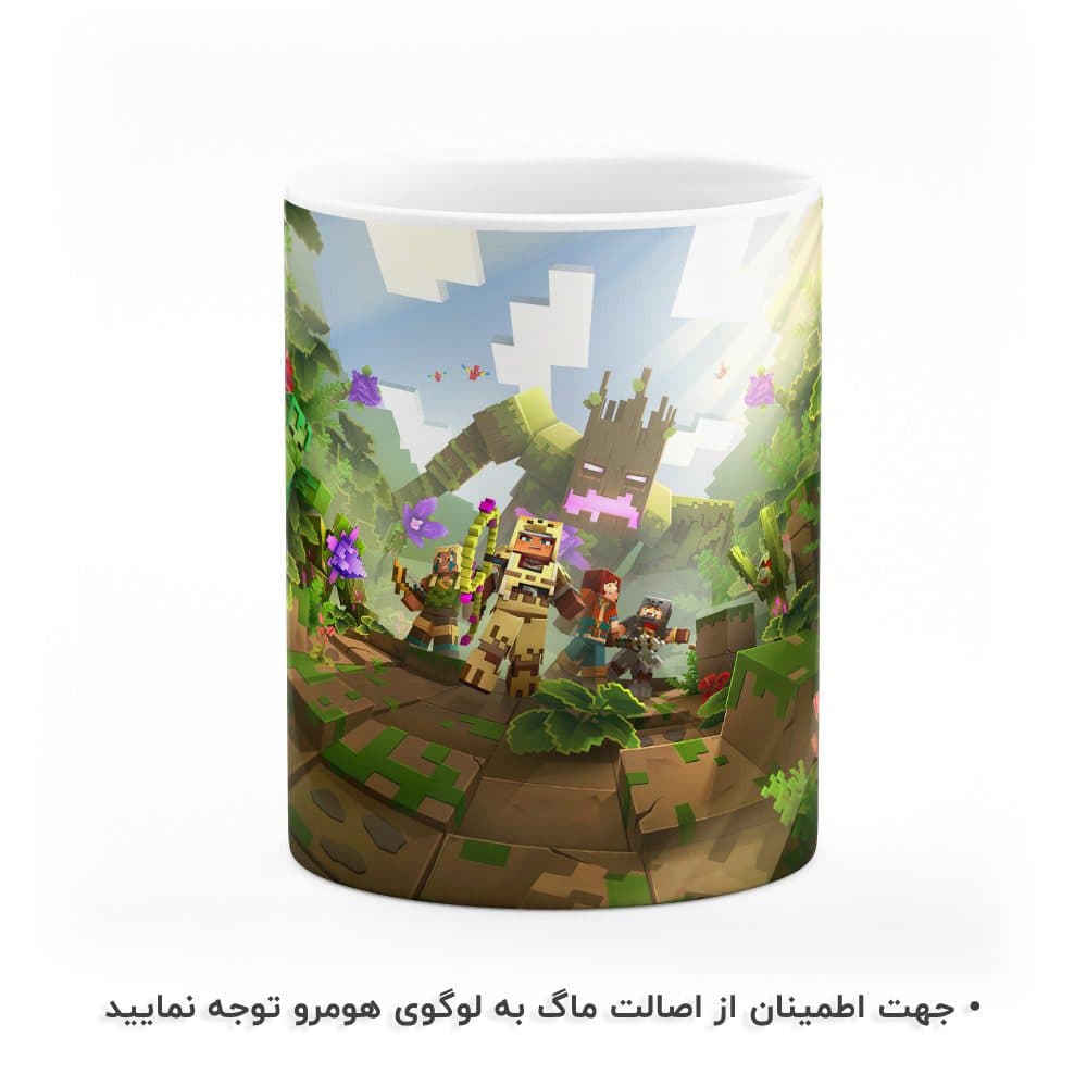 ماگ طرح ماینکرافت مدل MG1044 — تصویر ۲