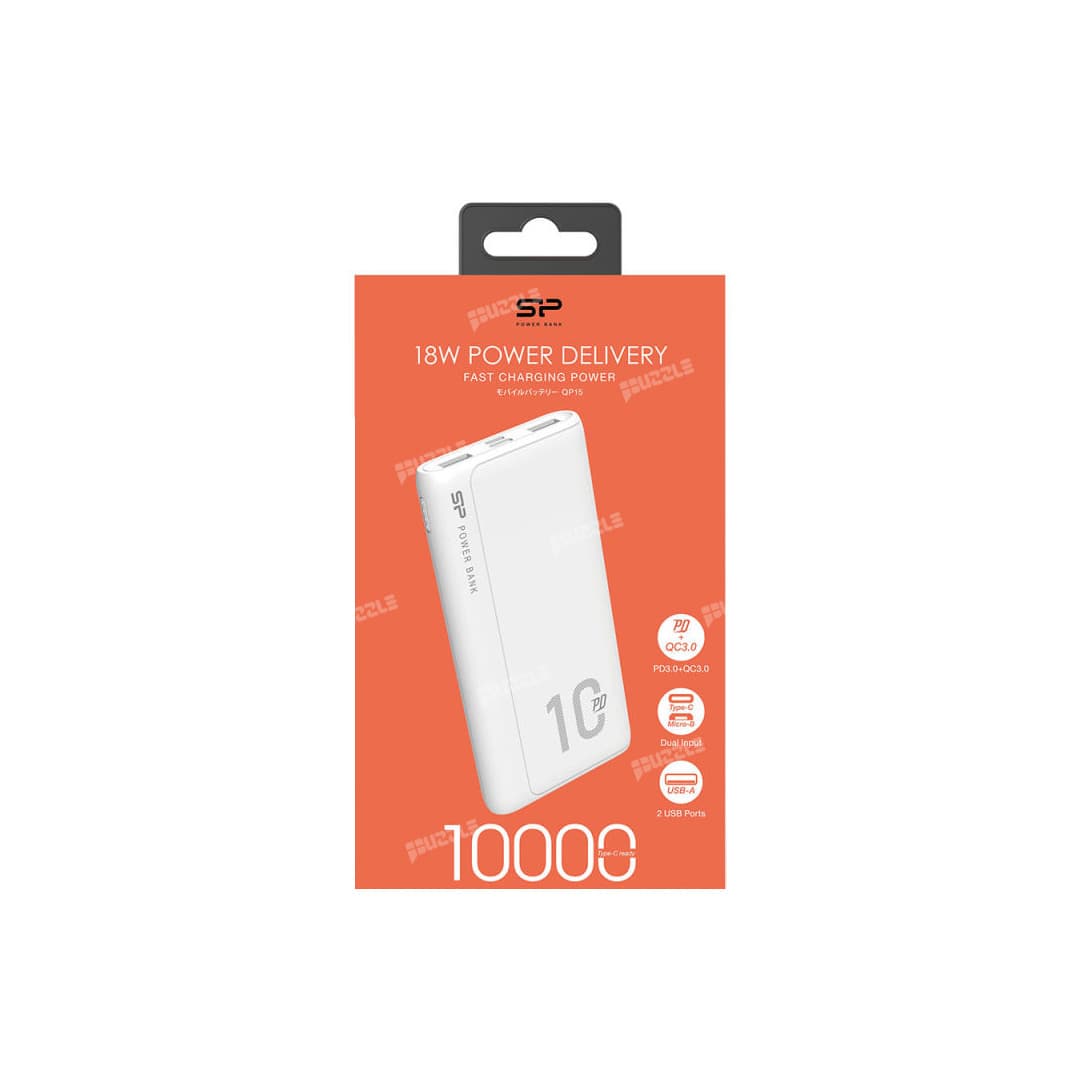پاوربانک 10 هزار سیلیکون پاور مدل Silicon Power QP15 — تصویر ۴