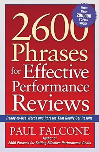 و دانلود نسخه کامل کتاب زبان اصلی 2600 Phrases for Effective Performance Reviews: Ready-to-Use Words and Phrases That Really Get Results Kindle Edition PDF | دانلود کتاب خارجی