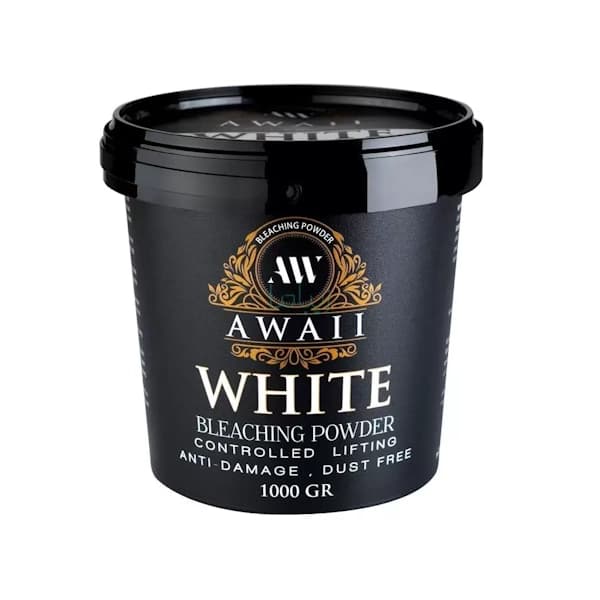 پودر دکلره سفید آوایی بدون غبار Awaii White وزن 1000 گرم