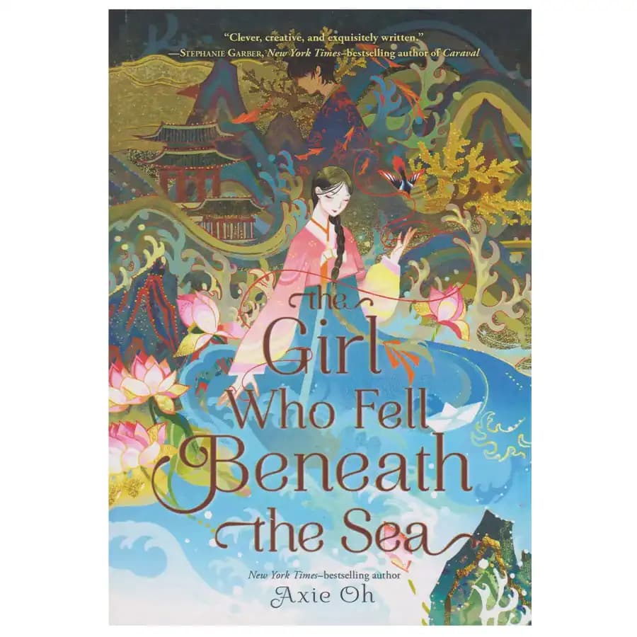 کتاب Thr girl who fell beneath the sea اثر اکسی اوه