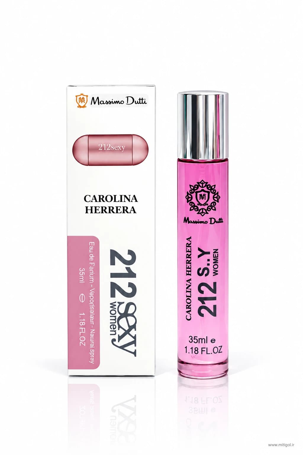 عطر ادکلن ۲۱۲ سک سی ماسیمو دوتی حجم 35میل| Carolina Herrera 212 s–y